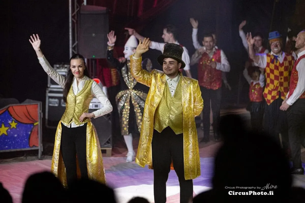 Golden Star Circus performer